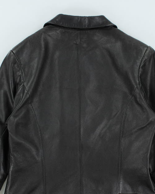Vintage 90's Danier Leather Button Up Jacket - M