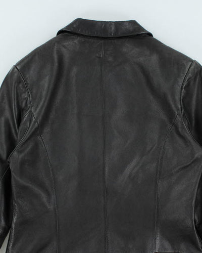 Vintage 90's Danier Leather Button Up Jacket - M