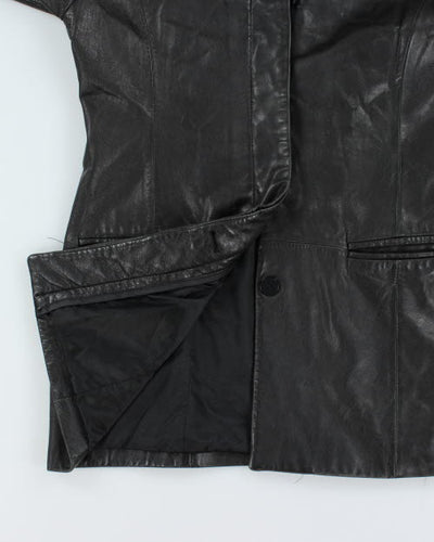 Vintage 90's Danier Leather Button Up Jacket - M
