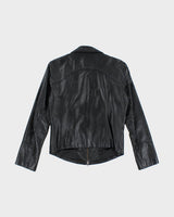 Vintage 90's Danier Zip Up Leather Jacket - S