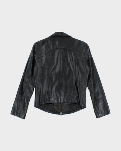 Vintage 90's Danier Zip Up Leather Jacket - S