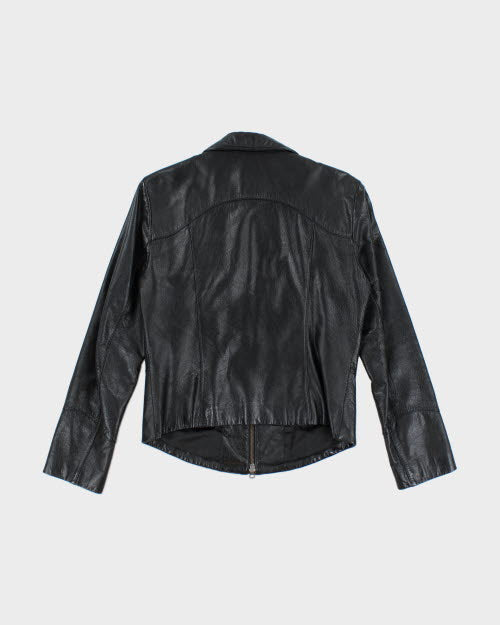 Vintage 90's Danier Zip Up Leather Jacket - S
