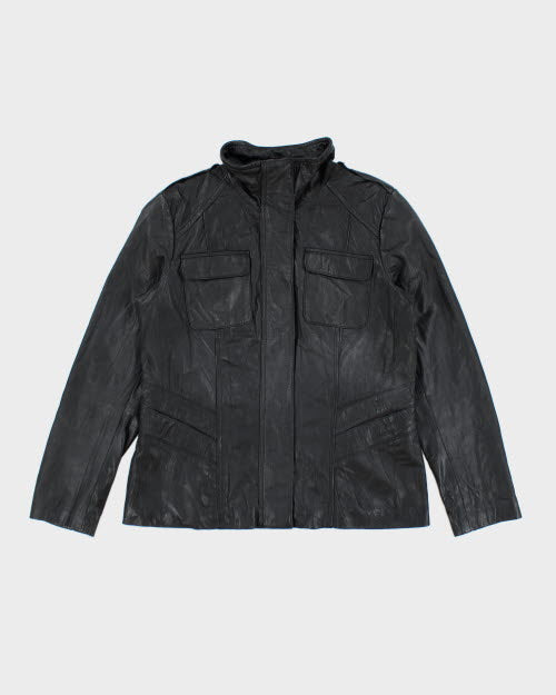 Vintage 90's Danier Textured Leather Jacket - L