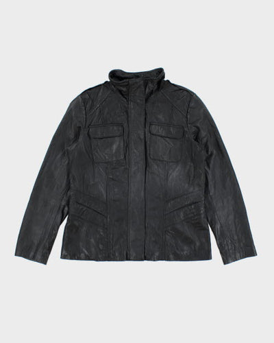 Vintage 90's Danier Textured Leather Jacket - L