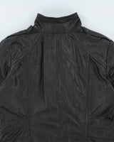 Vintage 90's Danier Textured Leather Jacket - L