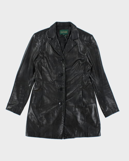 Vintage Danier Double Breasted Leather Jacket - S