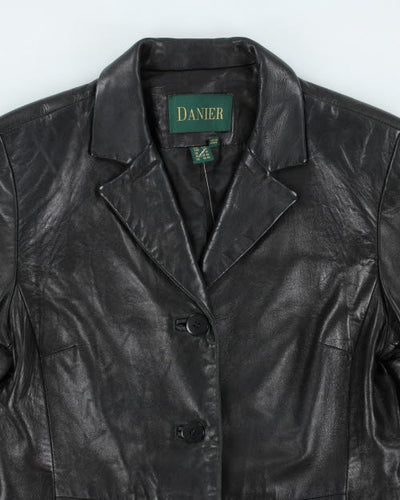Vintage Danier Double Breasted Leather Jacket - S