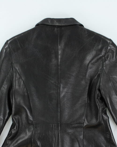 Vintage Danier Double Breasted Leather Jacket - S