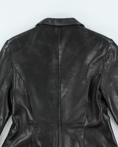 Vintage Danier Double Breasted Leather Jacket - S