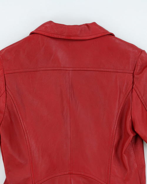 Vintage Y2K Danier Double Breasted Leather Jacket - S
