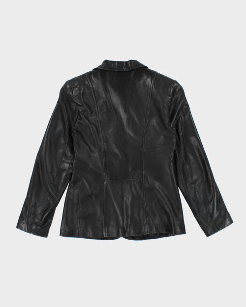 Vintage 90's Danier Double Breasted Leather Jacket - XS