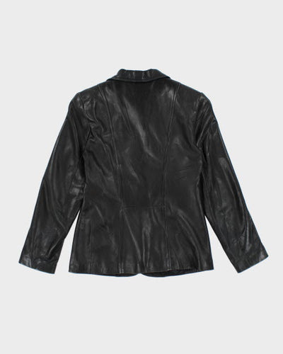 Vintage 90's Danier Double Breasted Leather Jacket - XS