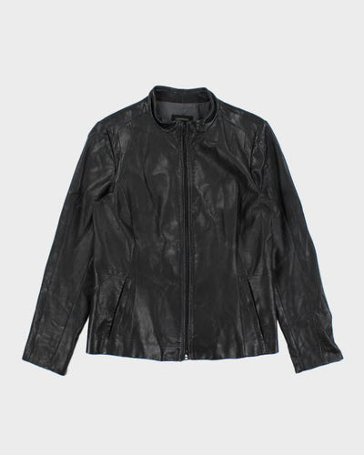 Vintage Danier Zip Up Leather Motorcycle Jacket - S