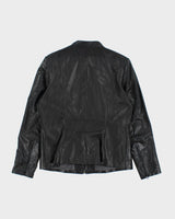 Vintage Danier Zip Up Leather Motorcycle Jacket - S