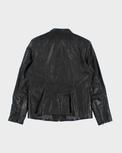 Vintage Danier Zip Up Leather Motorcycle Jacket - S