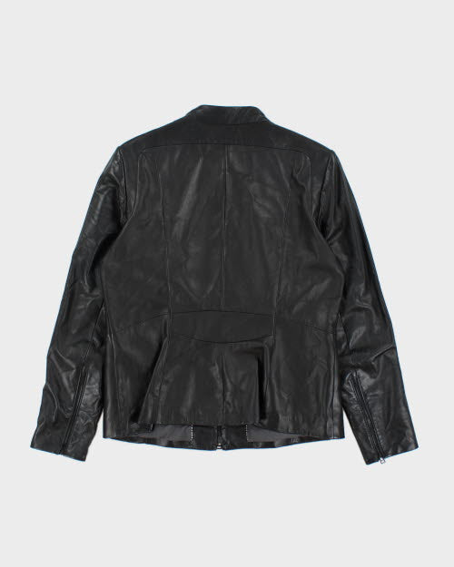 Vintage Danier Zip Up Leather Motorcycle Jacket - S