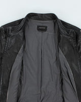 Vintage Danier Zip Up Leather Motorcycle Jacket - S
