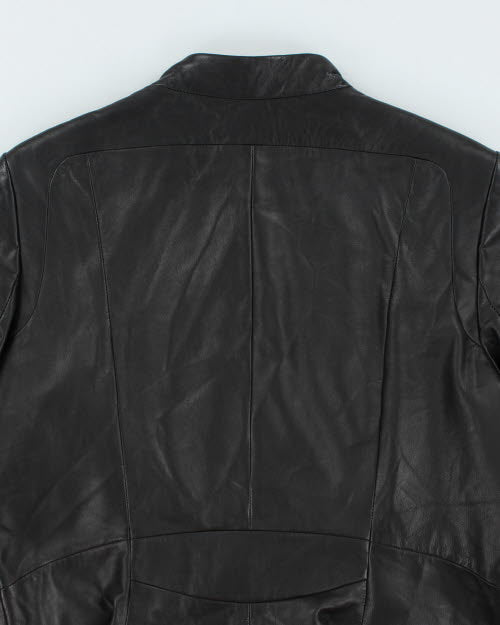 Vintage Danier Zip Up Leather Motorcycle Jacket - S
