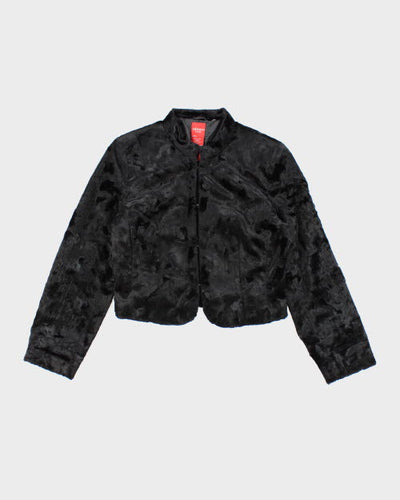 Y2k 00s Olsen Faux Fur Jacket - S