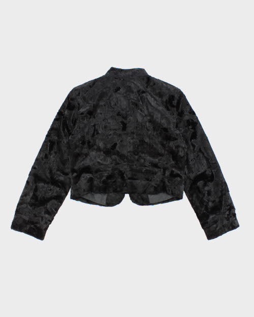 Y2k 00s Olsen Faux Fur Jacket - S