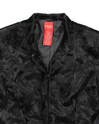 Y2k 00s Olsen Faux Fur Jacket - S