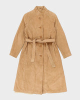 Y2k 00s  Long Corduroy Jacket - S
