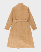 Y2k 00s  Long Corduroy Jacket - S