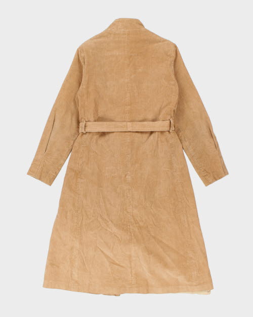 Y2k 00s  Long Corduroy Jacket - S