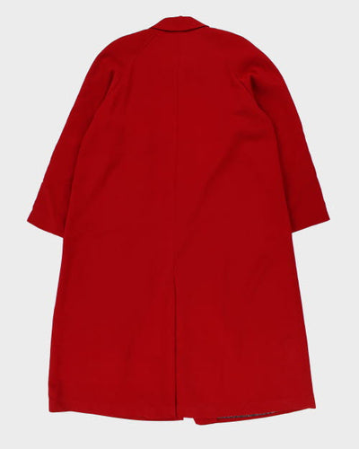 London Fog Red Trench Coat - L