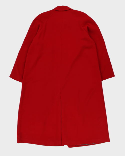 London Fog Red Trench Coat - L