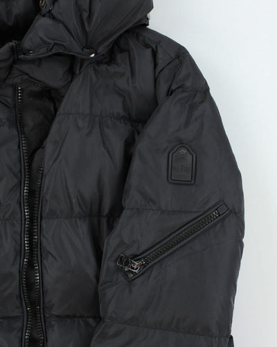 Vintage Women's Coach Hooded Puffer Jacket - L