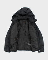 Vintage Women's Coach Hooded Puffer Jacket - L