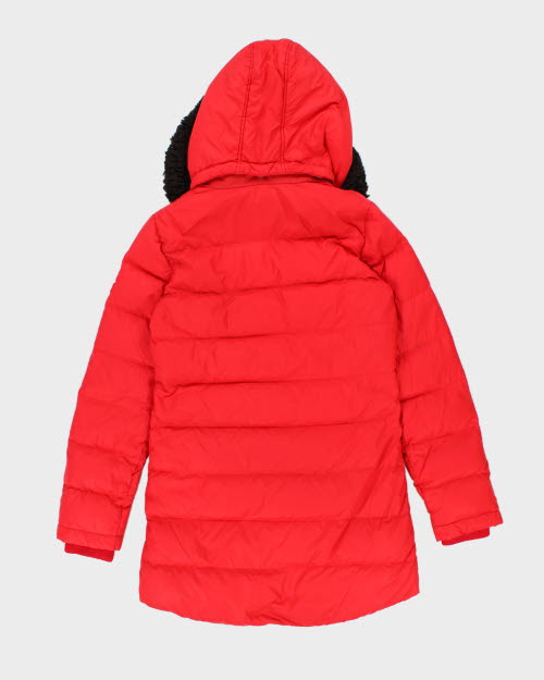 Vintage Women's Hunter Hooded Puffer Jacket - XS