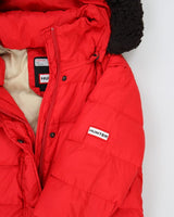 Vintage Women's Hunter Hooded Puffer Jacket - XS