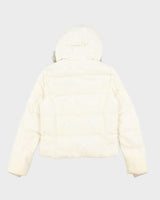 Vintage Y2K Women's Juicy Couture Quilted Hooded Jacket - M