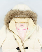 Vintage Y2K Women's Juicy Couture Quilted Hooded Jacket - M