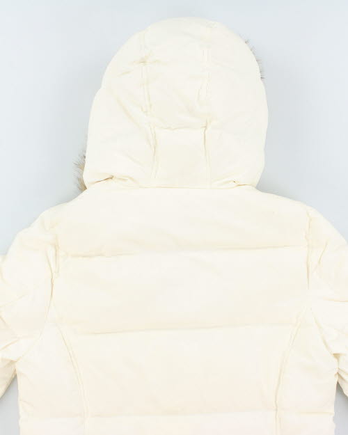 Vintage Y2K Women's Juicy Couture Quilted Hooded Jacket - M