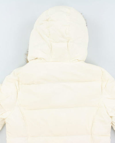 Vintage Y2K Women's Juicy Couture Quilted Hooded Jacket - M