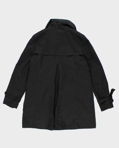 Vintage Karl Lagerfeld Paris Women's Hidden Hood Rain Jacket - M