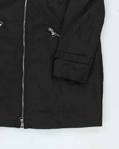 Vintage Karl Lagerfeld Paris Women's Hidden Hood Rain Jacket - M