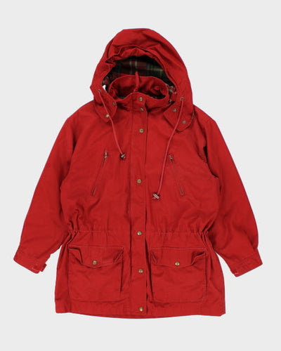 Vintage 90's Eddie Bauer Hooded Lined Jacket - L