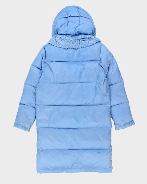 Vintage Y2K Women's Versace Long Puffer Jacket - L