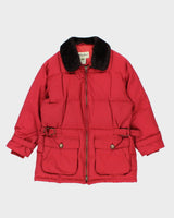 Vintage 90's Eddie Bauer Quilted Multi Pocket Jacket - M
