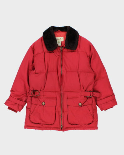 Vintage 90's Eddie Bauer Quilted Multi Pocket Jacket - M