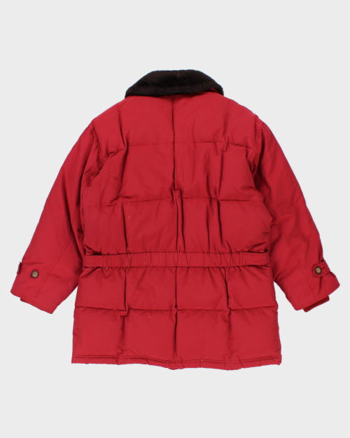 Vintage 90's Eddie Bauer Quilted Multi Pocket Jacket - M