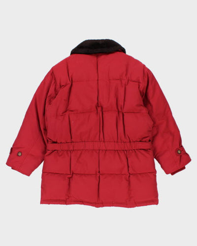 Vintage 90's Eddie Bauer Quilted Multi Pocket Jacket - M