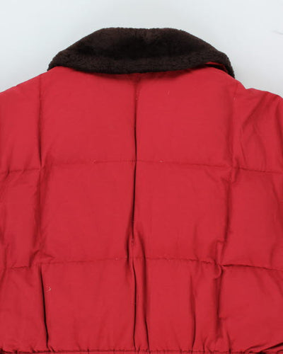 Vintage 90's Eddie Bauer Quilted Multi Pocket Jacket - M