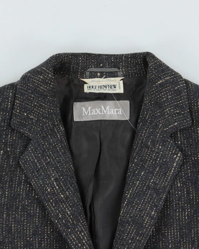 Vintage MaxMara Wool & Silk Blazer - M