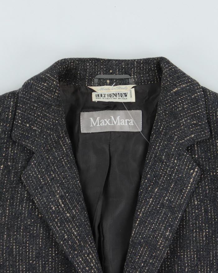Vintage MaxMara Wool & Silk Blazer - M