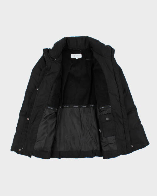 Calvin Klein Black Puffer Jacket - S